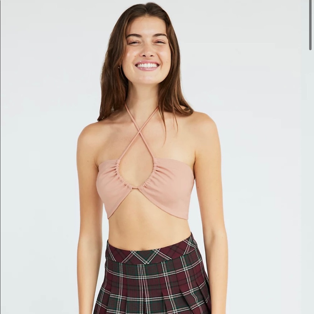 Aritzia Sunday Best Cora Halter Top